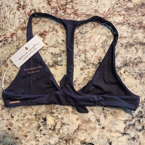 Spiritual Gangster Sea Breeze Swim Top - Picture 3 of 4